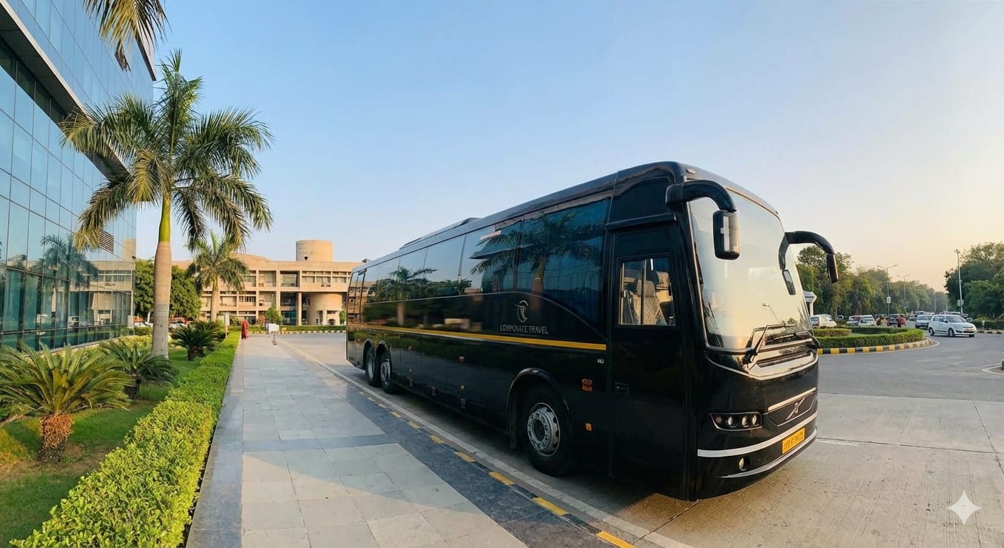 Corporate Off-Site Season: Luxury Bus Bookings for Chandigarh Companies